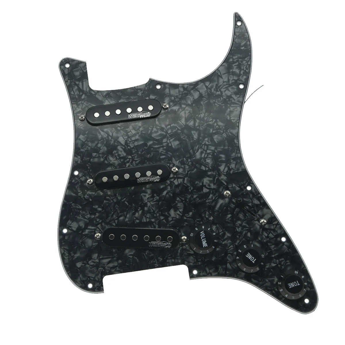 Допро нагруженный гитарный пикастр с предпроводным пикапом Wilkinson ST Pickguard
