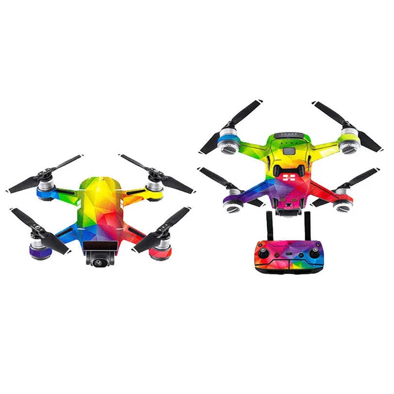 HIPERDEAL 11 цветов водонепроницаемая наклейка для обертывания защита тела DJI Spark Mini