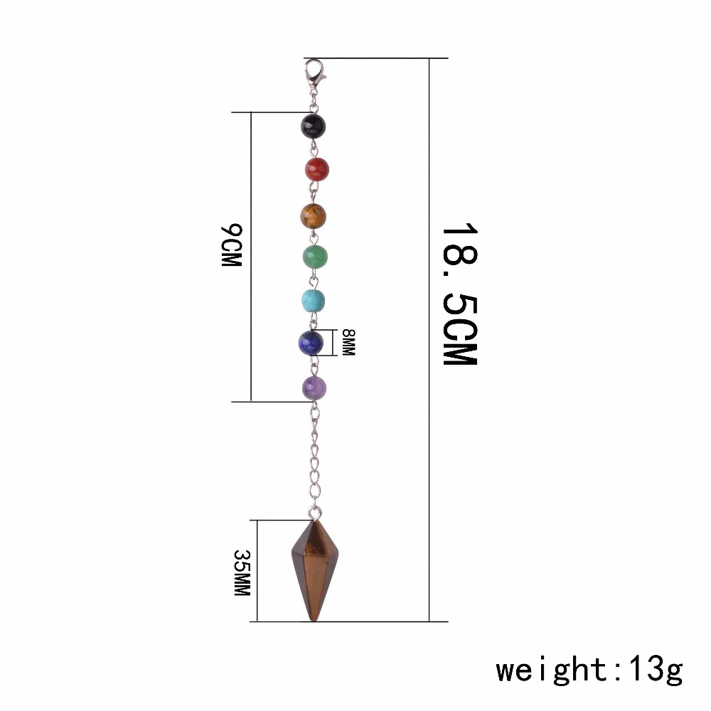 Натуральный Камень Хаулит чистая подвеска Маятник из хрусталя розовый кварц 12