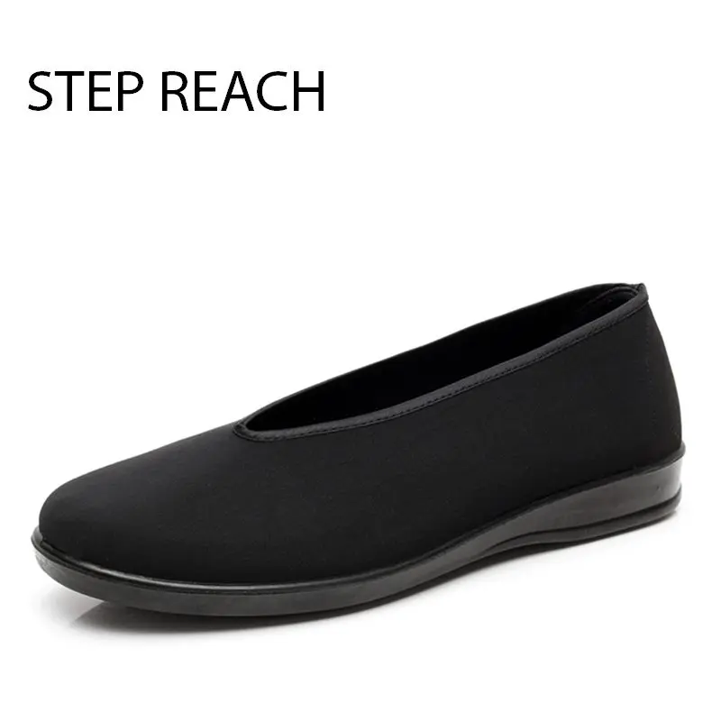 

Chinese Kung Fu Shoes Bruce Lee Style Handmade Beijing Cloth Shoes Flats Men's Black Boat Shoe Breathable Father Casual Shoes
