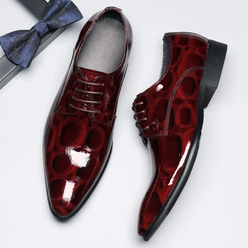 HEINRICH New Arrivals Designer Luxury Brand Derby Shoes For Men Dress Comfortable Leather Durable Office | Обувь