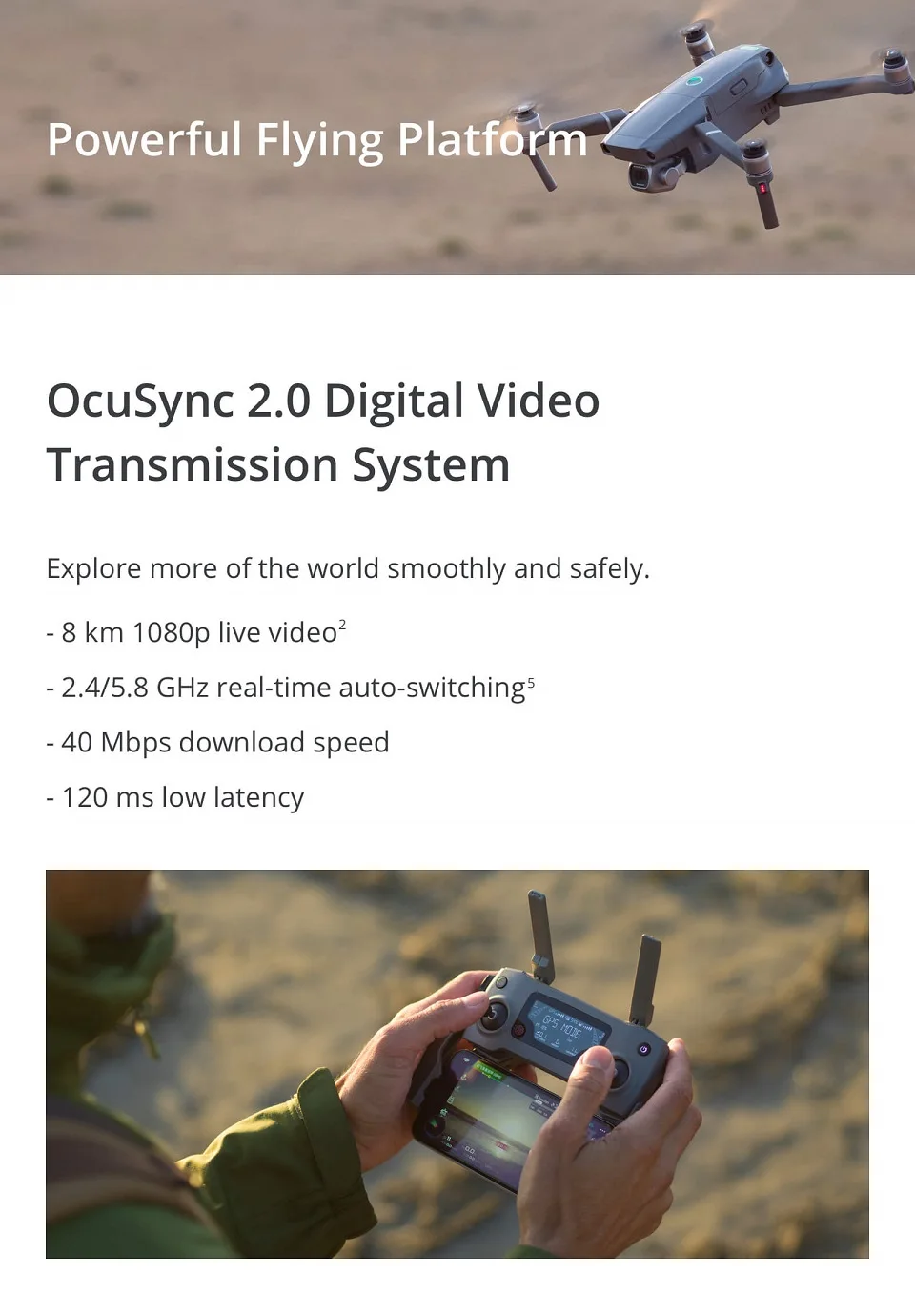 DJI Mavic 2 Pro/Mavic2 Zoom/Smart control ler/комплект аксессуаров Hasselblad камера 4K HDR видео 8 км пульт дистанционного управления 31 мин Время полета