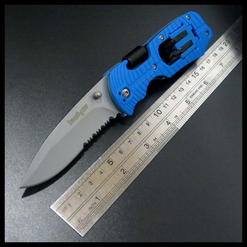 ZZSQ высокое качество EDC инструменты 1920 8Cr13MOV нож со складным лезвием резиновая