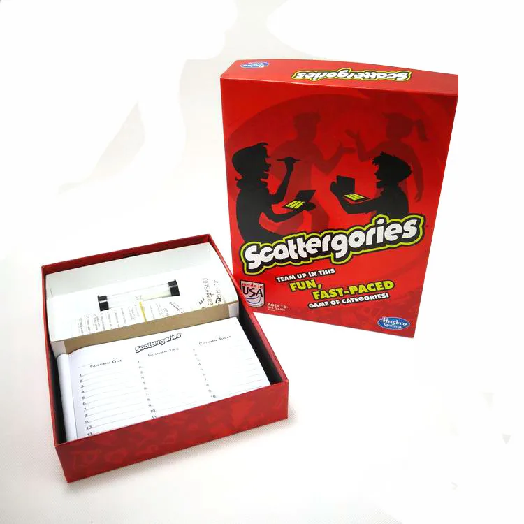Scattergories настольная игра Scattergory пьянство Карта | Спорт и развлечения