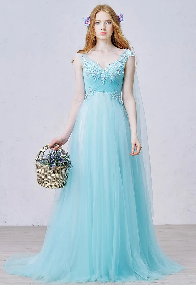 

free shipping strapless straps princess romantic evening dresses gown 2017 new styles