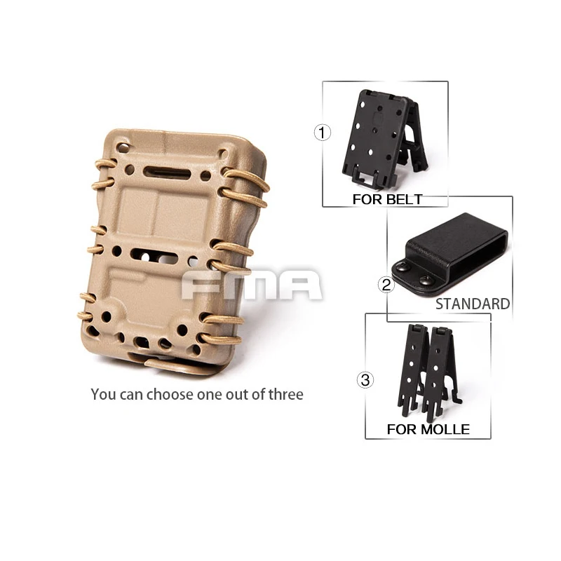 2018 New FMA 5.56 Mag Magazine Pouch Carrier For Molle/Belt TB1217