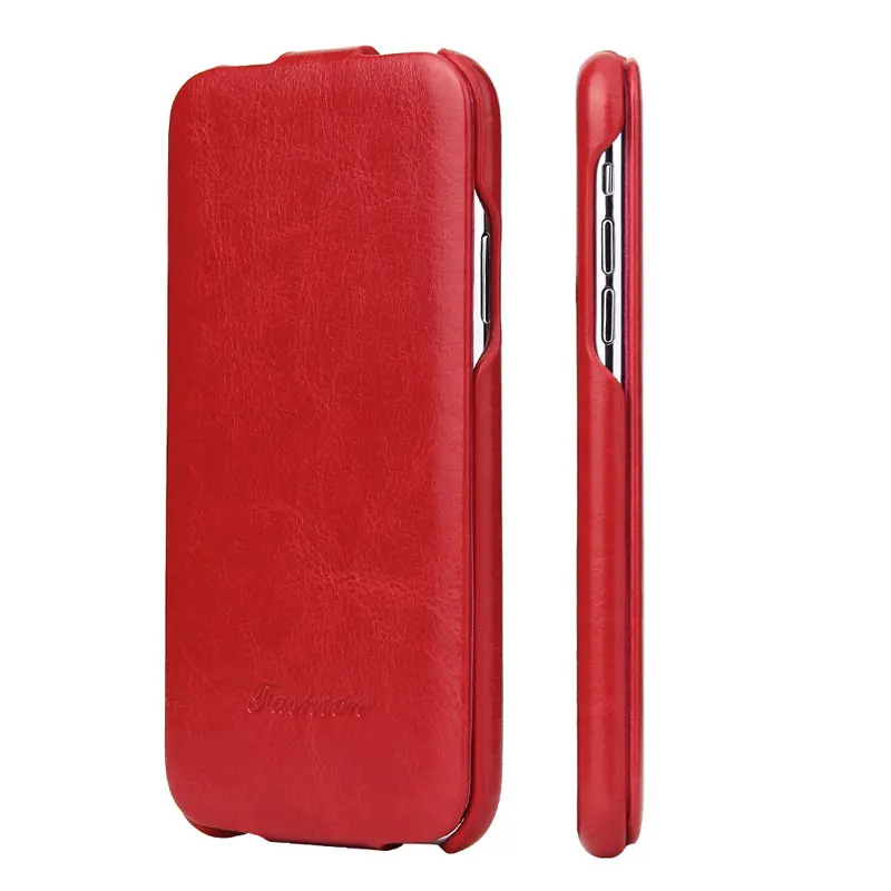 red Вертикальный кожаный чехол-книжка чехол для Apple iphone X XS XR XS Max мобильный телефон Fundas Coque для iphone XS Max XR XS 10 шт - Цвет: red
