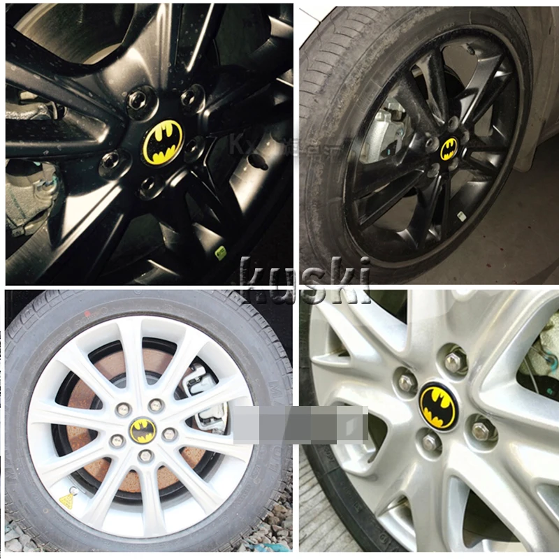 ZDPARTS 4X колпачки на ступицу колеса автомобиля с черепом наклейки крышку для Mercedes