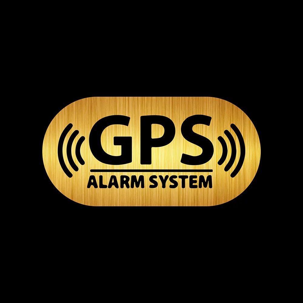 Новая наклейка для машины GPS сигнализации автомобиля бампер наклейки и стайлинга