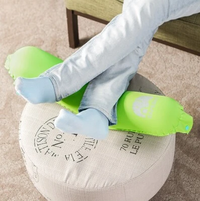 Надувная поясничная подушка из мягкого ТПУ практичная портативная для