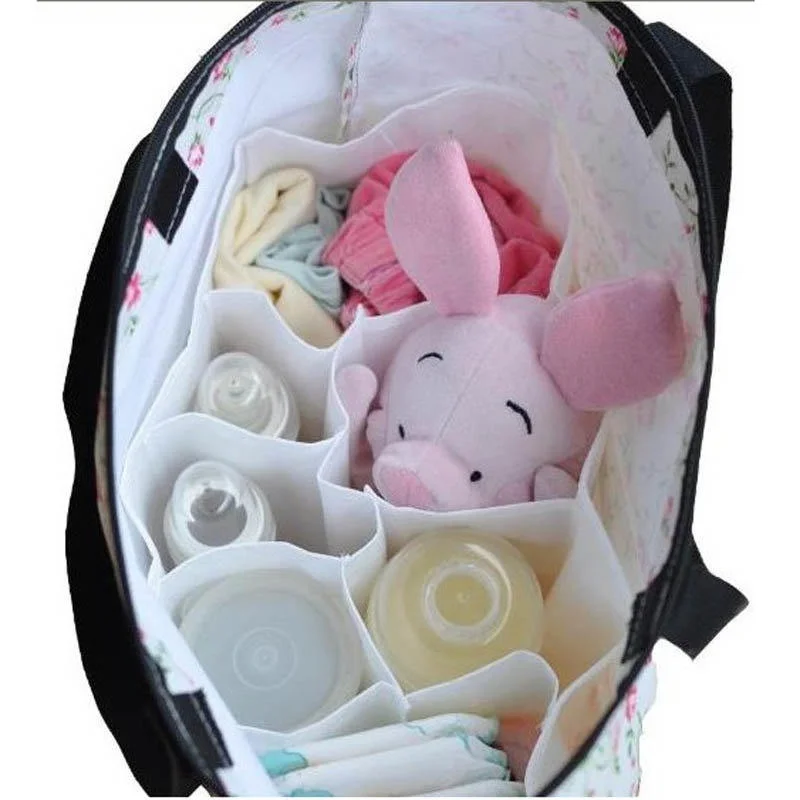 Beautiful Baby Portable Diaper Nappy Water Bottle Changing Divider Storage Organizer Bag  Inner Pouch in Bag images - 6