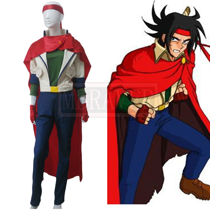 Мобильный истребитель G Gundam король сердца Домон кашу Косплей Костюм Хэллоуин