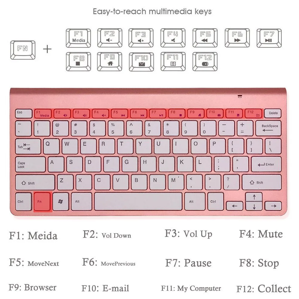 Ультратонкая беспроводная клавиатура и мышь 2 4 ГГц|keyboard mouse combo|mouse combokeyboard |