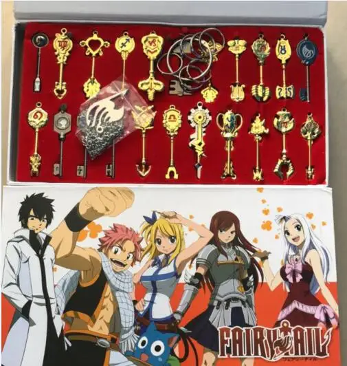 CJZBLXLX01086 Fairytail Созвездие кольцо для ключей 22 набор|Коллекционные игральные карты| |