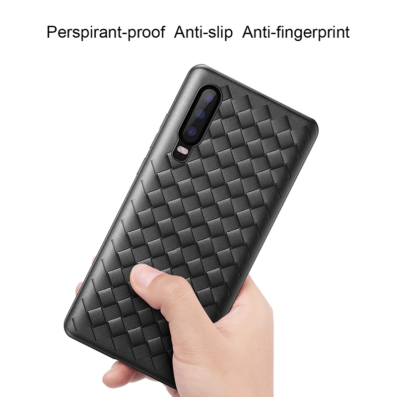Плетеный чехол Baseus BV для huawei P30 P20 mate 20 Pro, роскошная Мягкая силиконовая задняя крышка для huawei P30Pro P20Pro mate 20 Fundas Coque