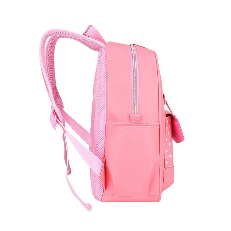 Cute Children Backpacks For Kids 1-6 Grade Orthopedic Knapsack High Quality PU Children's Satchel Girls School Bags Portfolios | Багаж и