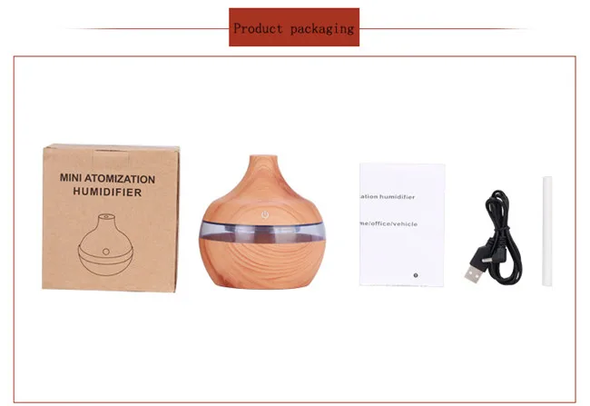 2020 Новые ультразвуковые увлажнители воды с текстурой древесины мини воздуха без