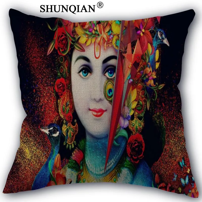 Чехол для подушки из хлопка и льна 45x45 см|linen pillowcase|pillow casedecorative pillow case |