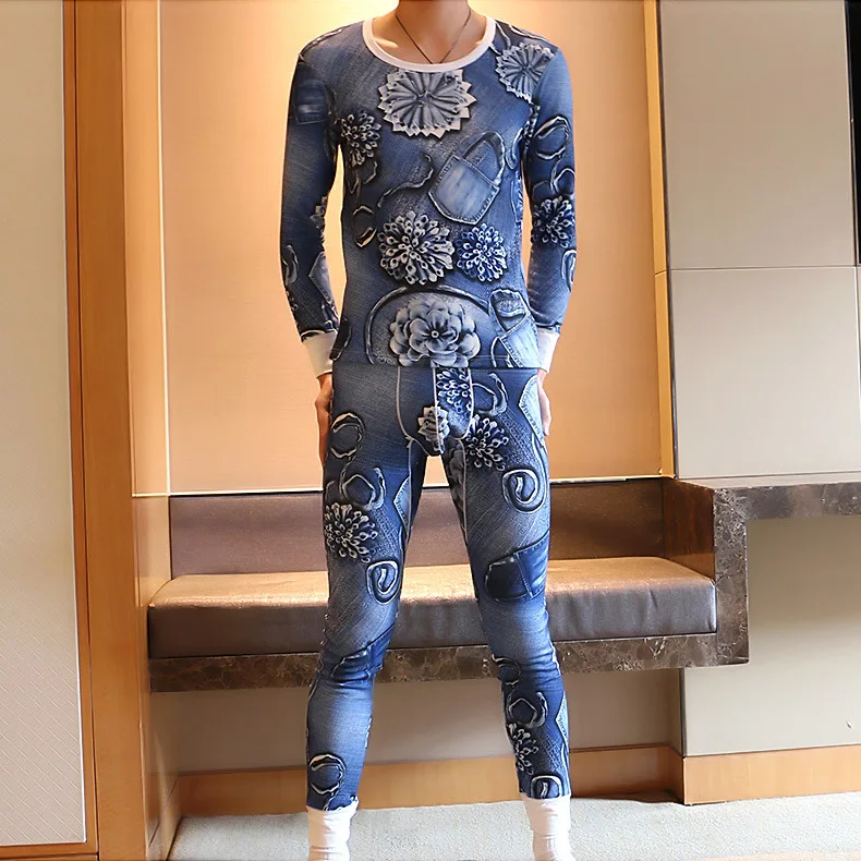 

Хлопковые кальсоны blusa termica masculina heren, зимнее мужское термобелье, леггинсы