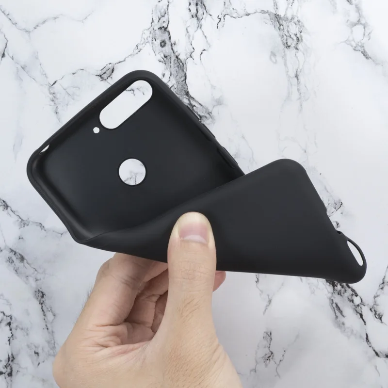 Black silicone case Oukitel C11 Pro Чехол Защитная подставка стиль PU кожаный флип силиконовый чехол для Oukitel C 11 Pro Телефон кошелек Капа 5,45 дюймов - Цвет: Black silicone case