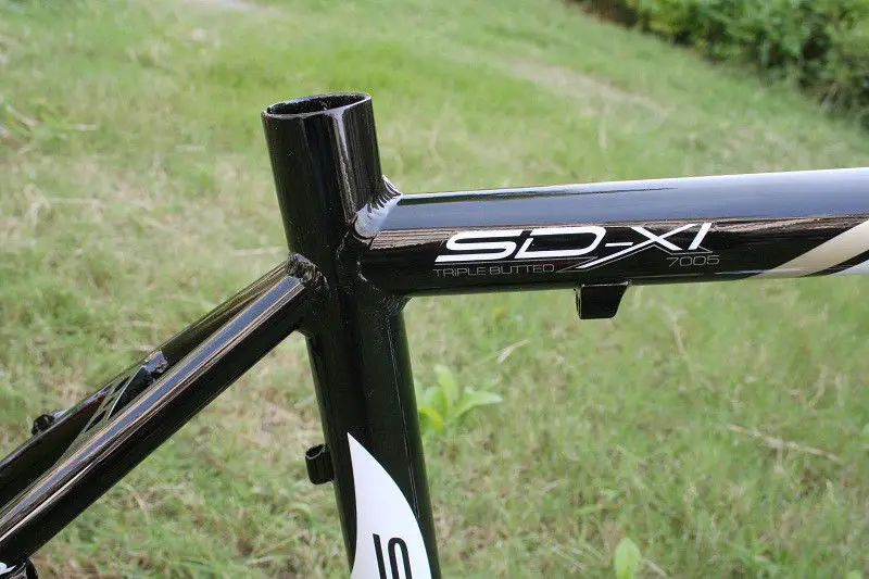 Новая рама MTB из сплава 7005 размер 26*18 &quot вес 1500 г цвет черный/белый|alloy mtb frame|mtb