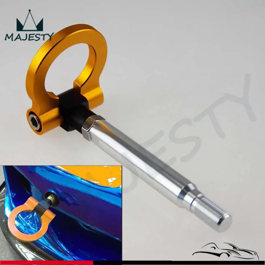 1 шт. алюминиевый гоночный буксировочный крюк кольцо подходит для Toyota GT86 Scion FRS Su *