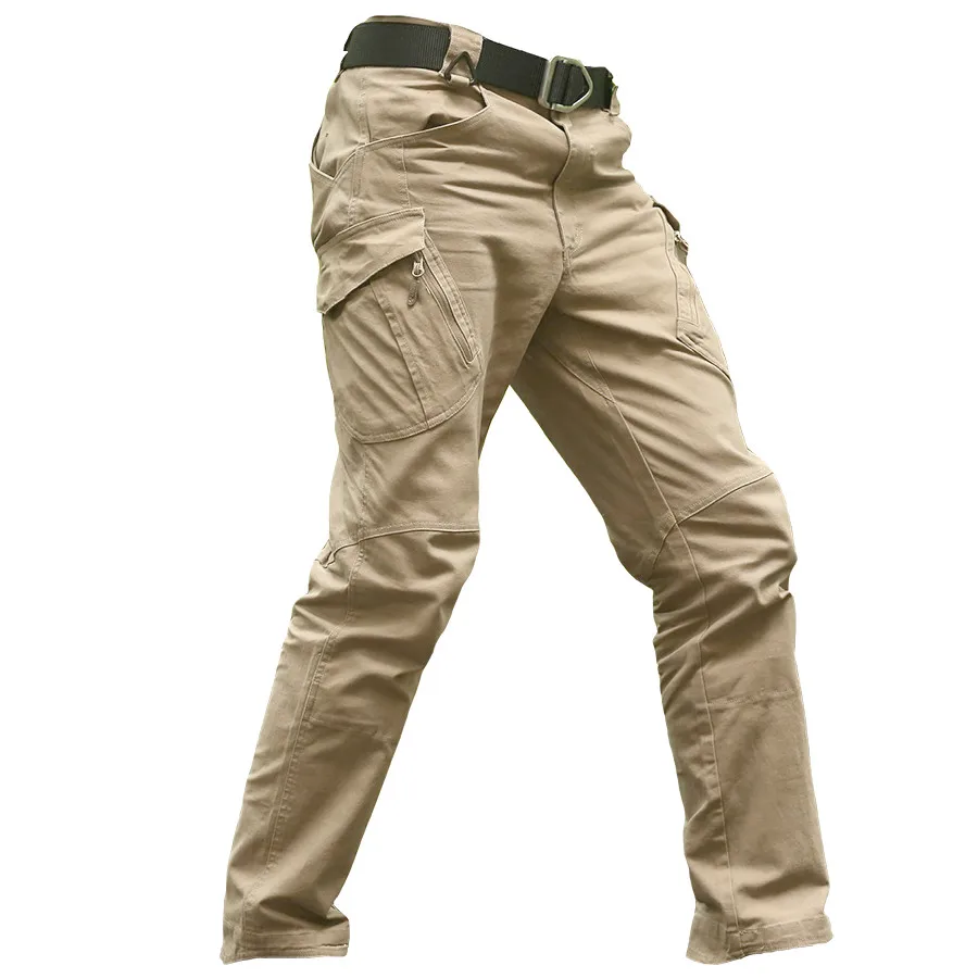 Штаны мужские тактические армейские боевые брюки карго с множеством карманов