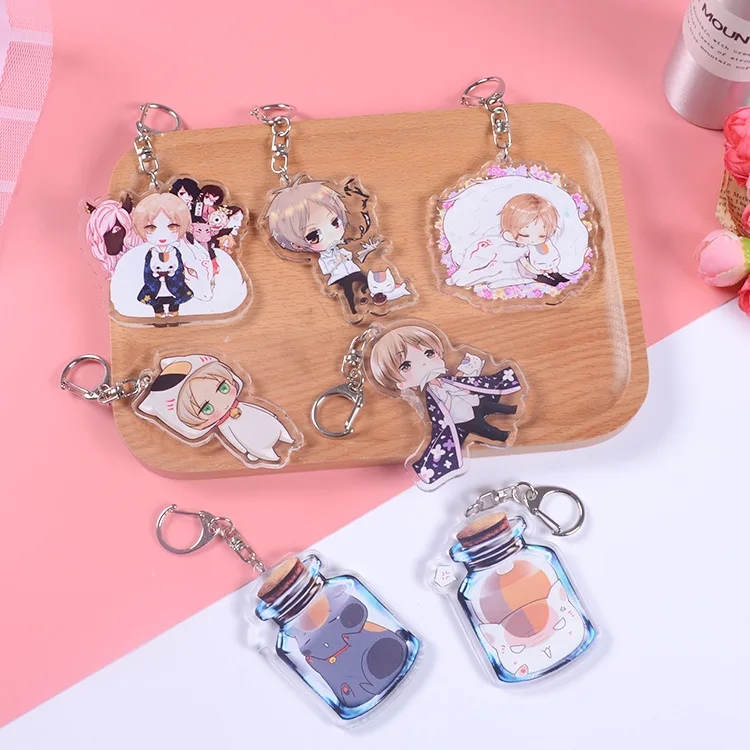 Новинка 2019 года НИР автоматов акриловый брелок Коллекция Нацумэ книга друзей