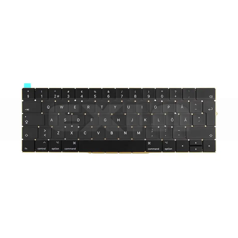 Новинка для MacBook Pro 13 3 &quotRetina A1706 шведская клавиатура с подсветкой 2016 2017 MLH12 MPXV2 EMC3071