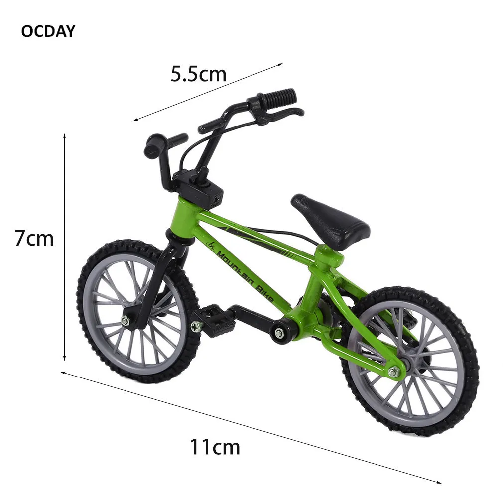 Лидер продаж! OCDAY имитация сплав палец bmx велосипеды Дети Мини размер зеленый