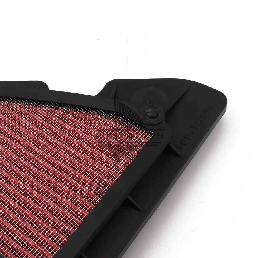 1 шт. металлический мотоцикл красный воздушный фильтр Впускной очиститель OEM для