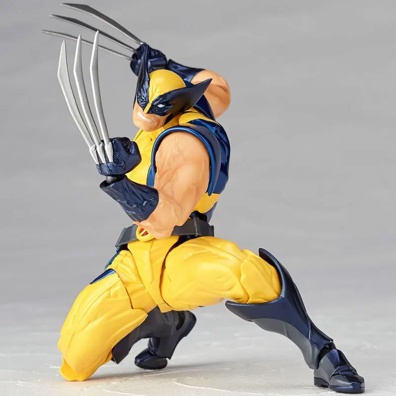 Дисней фильм серии X-MEN фигурку красивый Росомаха Классический Аниме подвижная