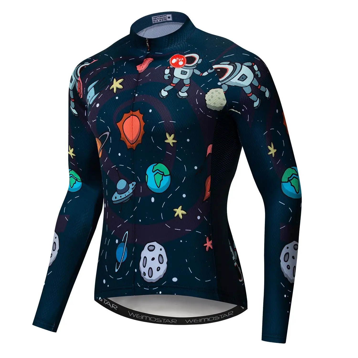 

men Cycling Jersey Long Sleeve Skull Flowers Cycling Clothing Coat Bike Wear MTB Bicycle Clothes Breathable Quick Dry Pockets