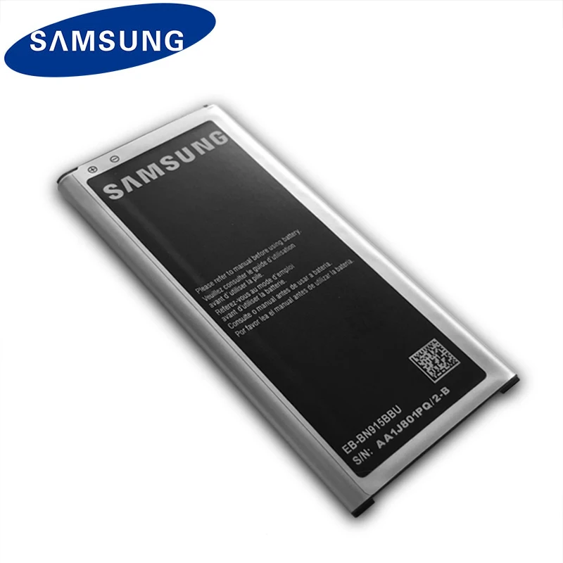 Оригинальный аккумулятор Samsung для Galaxy Note Edge N915 N915F N915A N915T N915V N915G EB-BN915BBE 3000 мАч с NFC |