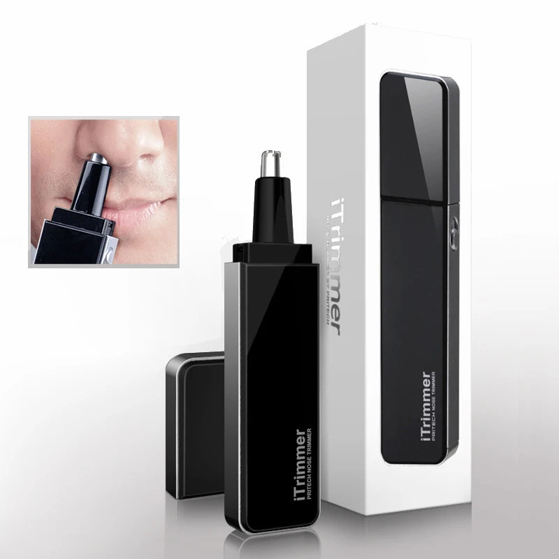 Электрический триммер PRITECH для носа и ушной профессиональный водостойкий
