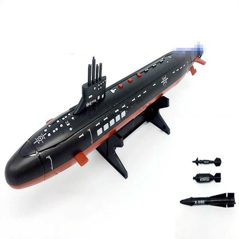 1 шт./лот подводной лодки дети Игрушечные лошадки фигурки Модель Building лодка Miniatura