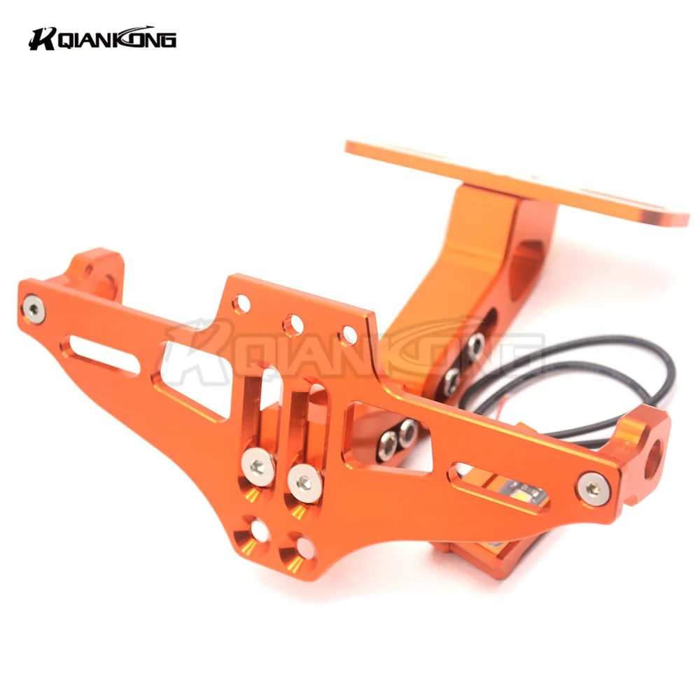 R QIANKONG для Honda CBR600RR CBR100RR CB919 MSX125 MSX300 PCX 150 GROM MSX 300 держатель номерного знака|license plate