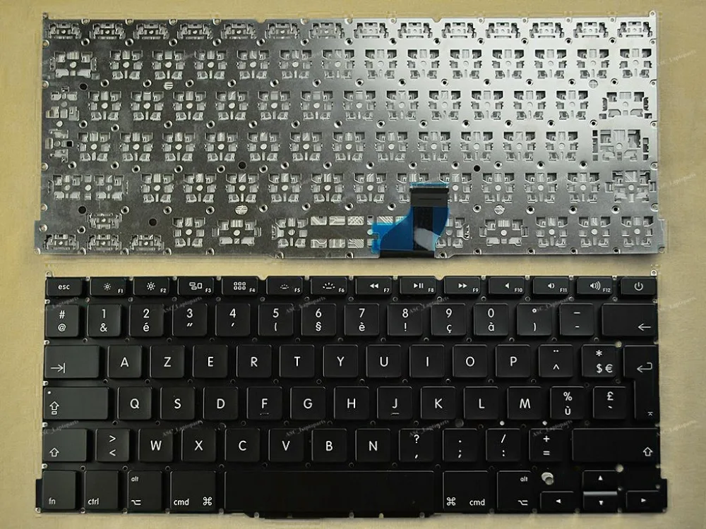 

Новая Французская клавиатура для Apple Macbook Pro Retina 13 дюймов A1502, черная, без рамки