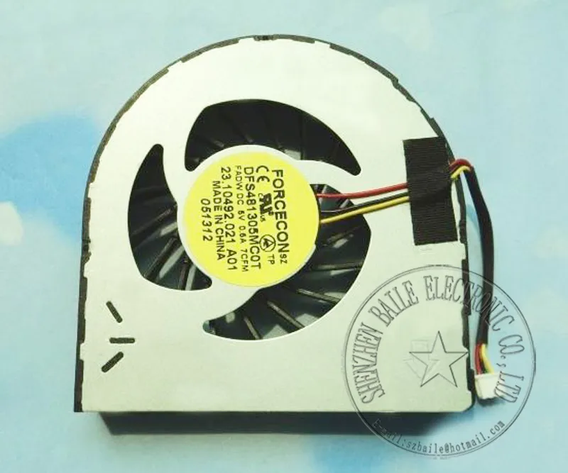 10 шт./лот вентилятор для ноутбука DELL INSPIRON N5050 M5040 3420 N4050 N5040 процессора новый