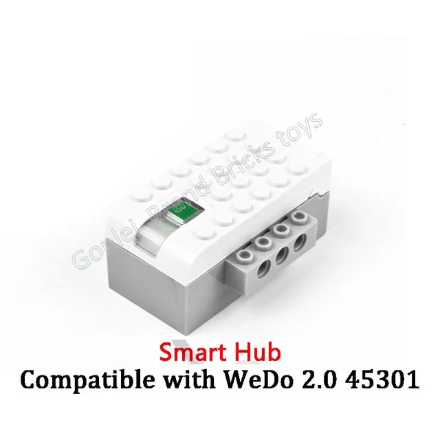 Smart Hub WeDo 3,0 Technic Robotics Строительный набор совместим с Wedo 2,0 обучающие и Dacta Seires строительные блоки игрушки - Цвет: Smart Hub