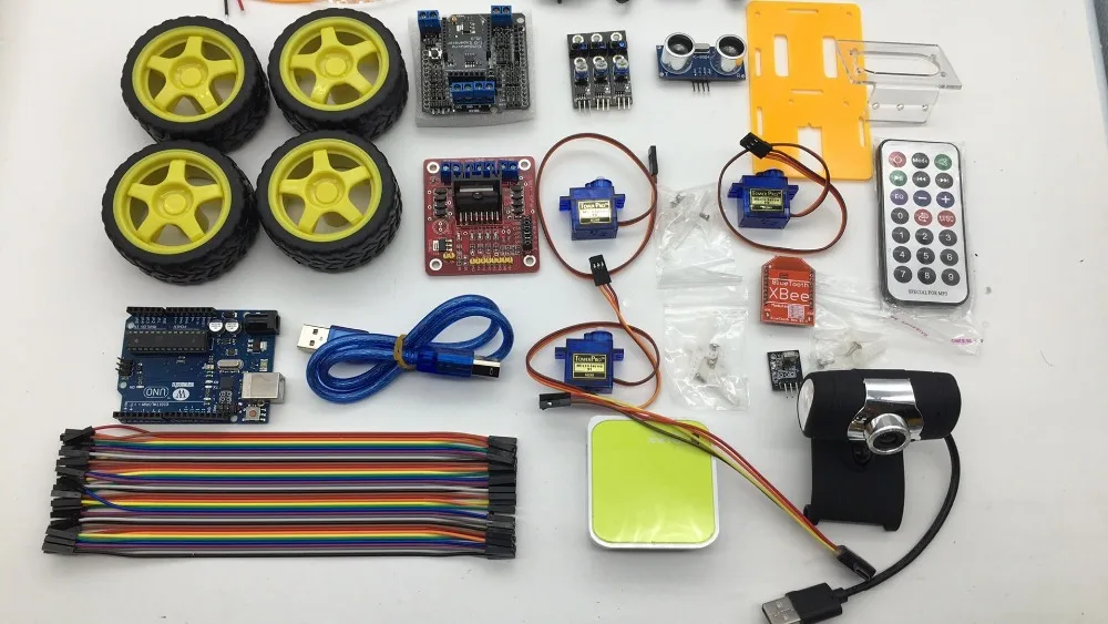 Студенты DIY умный автомобиль программируемый робот arduino комплект Wi Fi