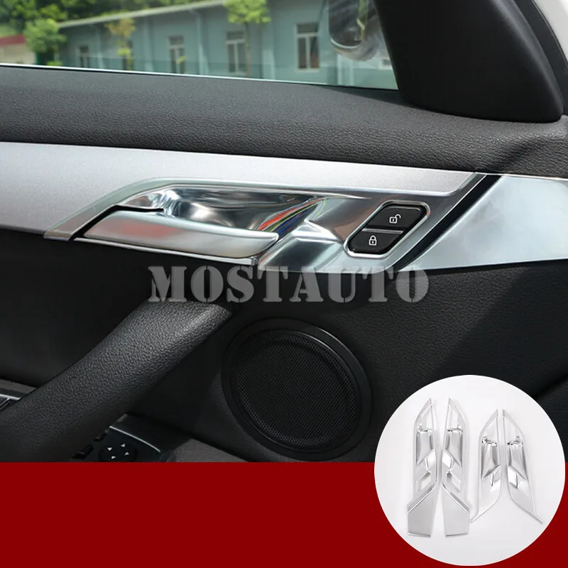

Рамка для внутренней дверной ручки BMW X2 F39, ABS, 2017-2021, 4 шт.