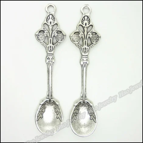 40 шт. винтажные подвески из тибетского серебряного цинкового сплава|jewelry