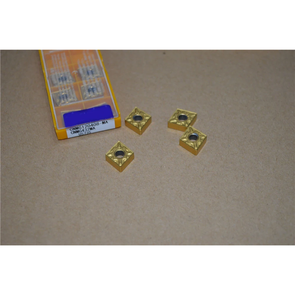 

NEW 10pcs CNMG120408-MA US735 CNMG432MA CNC blade Carbide