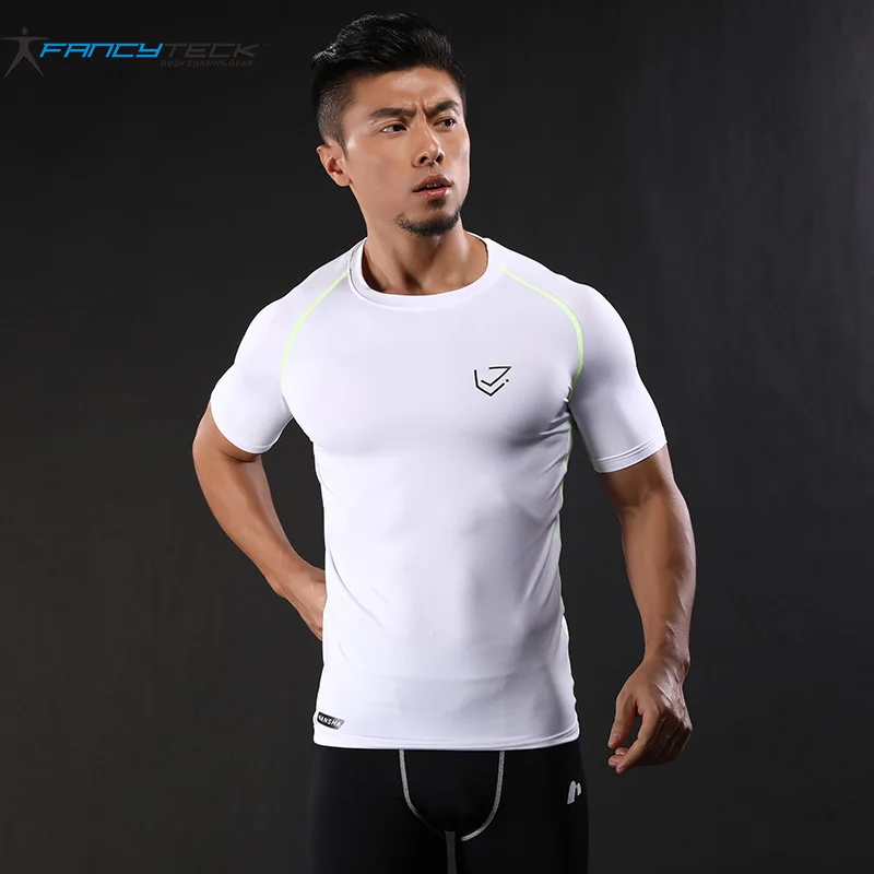 New Arrived Men Fashion Fitness Body Building Male Shirt Short Sleeves T-shirt 6 Colorful Clothing Soft Comfortable | Мужская одежда