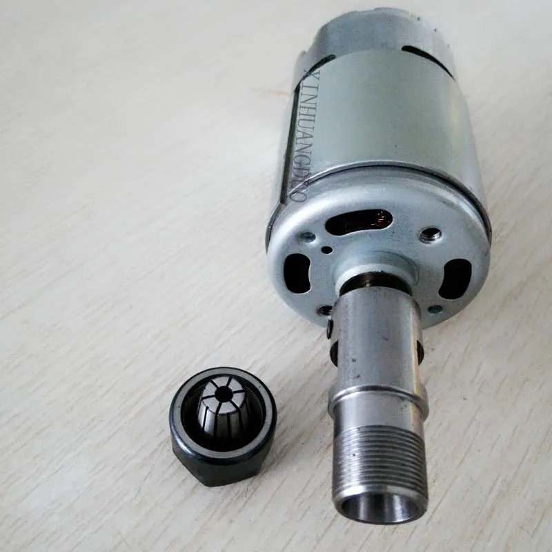 775 шпиндель с ER11Tail hole5MM + 3 175 высокоскоростной большой крутящий момент