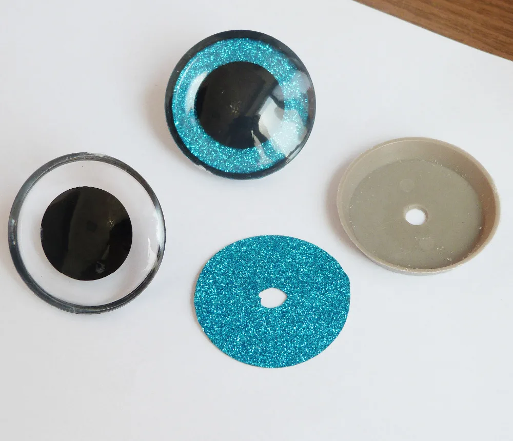 10 шт./лот большой размер 50 мм прозрачный пластиковый безопасный трапециевидный