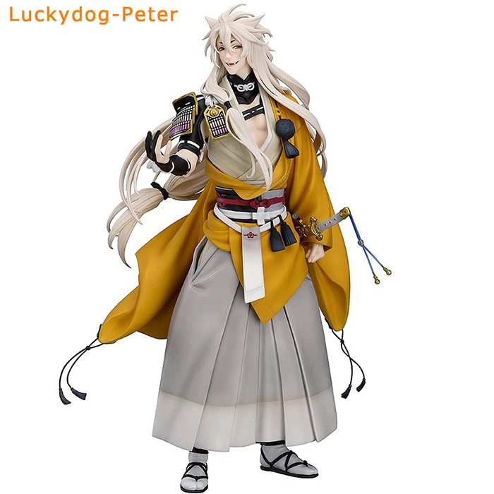 Touken Ranbu Online Kogitsunemaru фигурка лиса мяч кукла ПВХ ACGN Brinquedos аниме 24 см - купить по