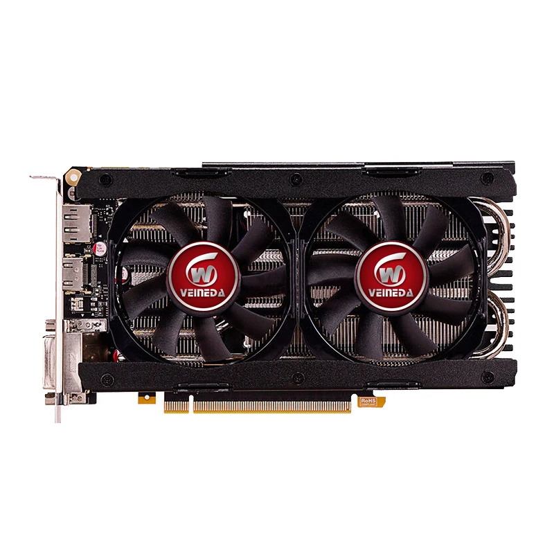 Veineda видеокарта GTX760 2 ГБ GDDR5 256Bit 6004 МГц Настольный ПК DVI HDMI PCI Express 3 0 прочнее GTX950