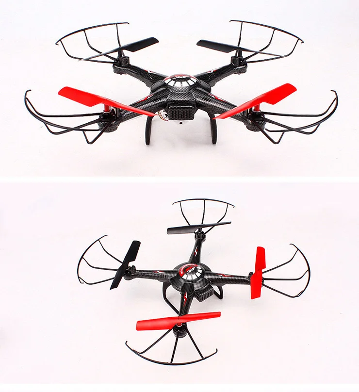 Бесплатная доставка RC Дрон JJRC V686K 6 осевой гироскоп 2 4G 4CH FPV Квадрокоптер WIFI НЛО с HD